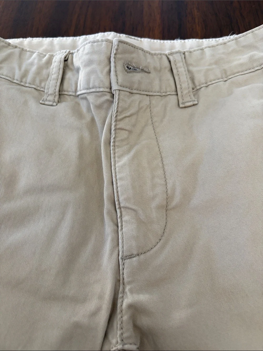 Boys Khaki Casual Pants - Beige Chino
